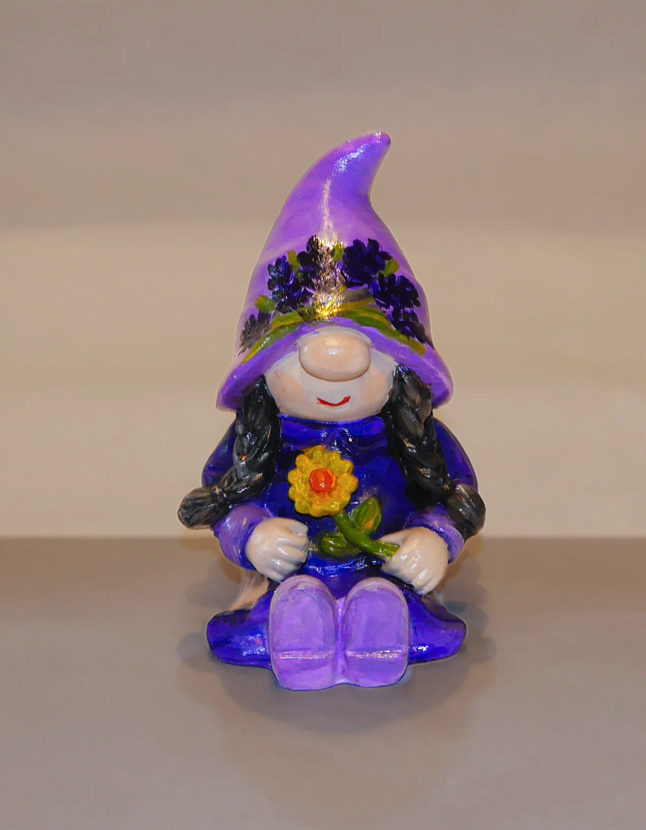 Levandulová trpasličí holčička