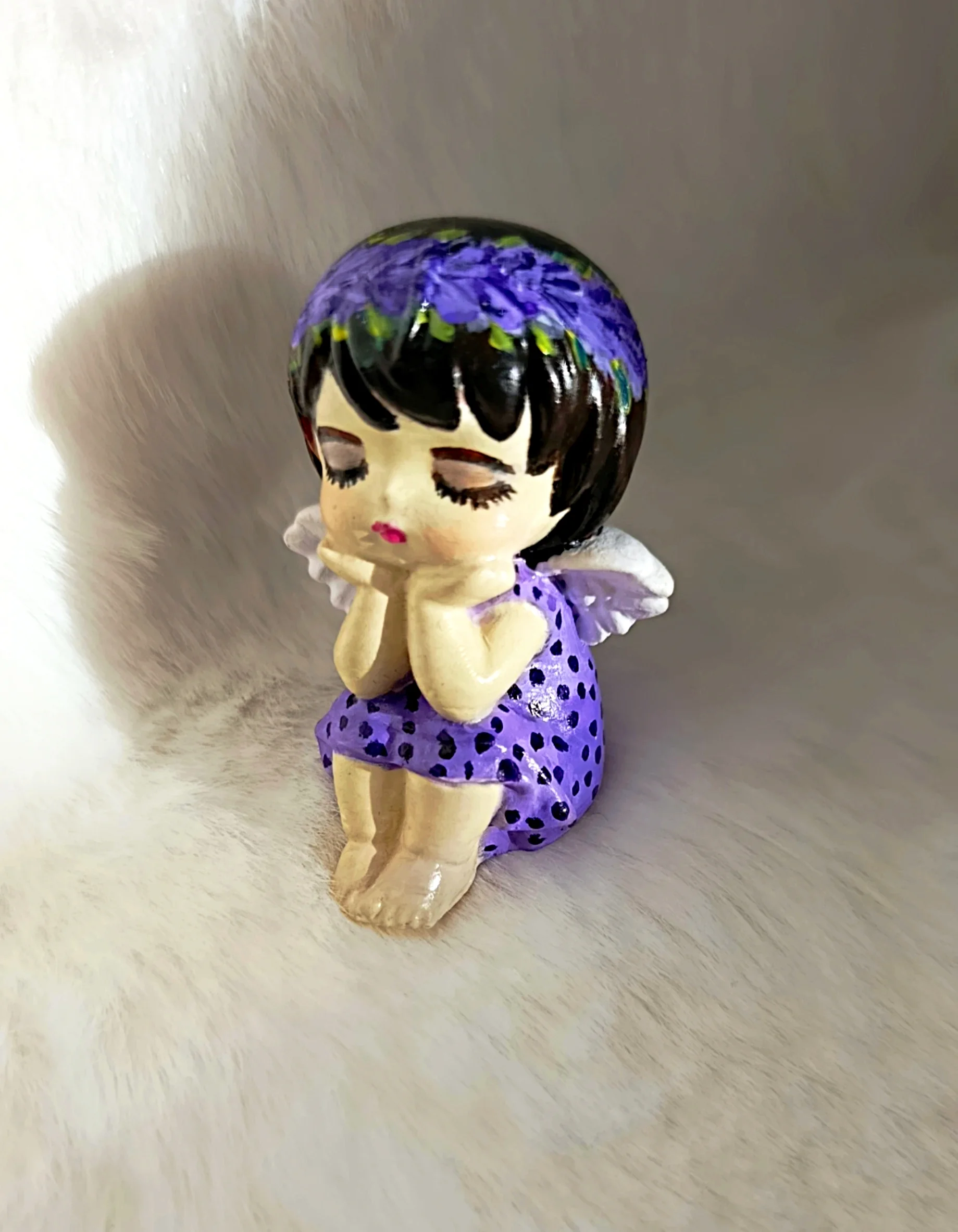 Holčičí andělka Levandulka